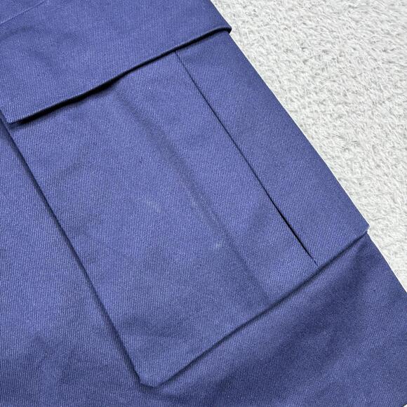 A Detacher Navy Cotton Cargo Culotte Pants Women’s 4 Avant-Garde Archive - Picture 2 of 8